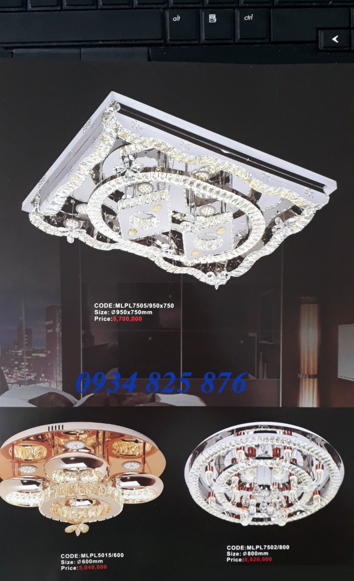 Đèn Mâm Pha Lê Led-TL7505